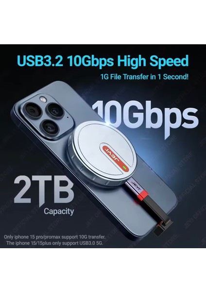 2230 M.2 Nvme Ssd Kutusu Magsafeli 3.2 Gen2 10Gbps Süper Hızlı Magsafe Yapışkanlı Manyetik Telefon Tablet Macbook İpad Laptop Type-C girişli Tüm cihazlara Uyumlu. Uyumlu Son Nesil Teknoloji