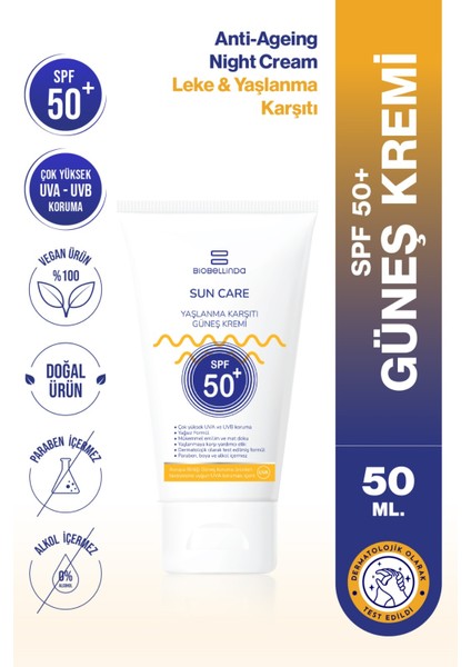 Güneş Kremi 50 Spf 50 ml