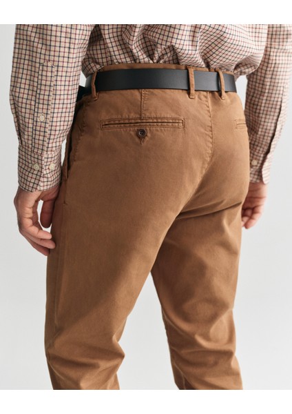 Erkek Kahverengi Slim Fit Pantolon 1505228.210 fırsatları