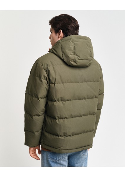 Erkek Yeşil Kapüşonlu Ceket 7006465.301 fiyatları