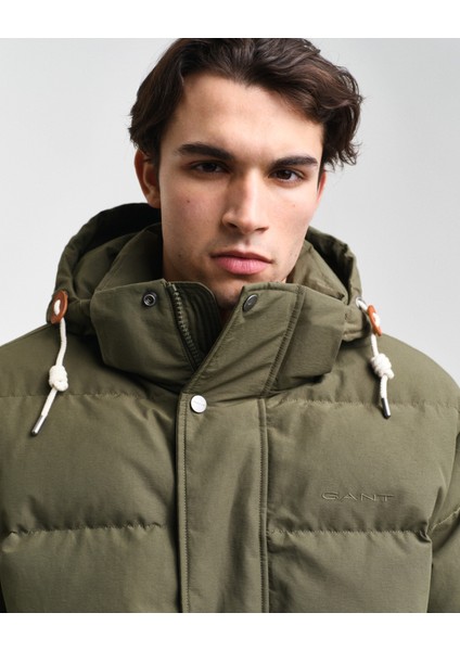Erkek Yeşil Kapüşonlu Ceket 7006465.301 modelleri