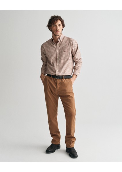 Erkek Kahverengi Slim Fit Pantolon 1505228.210