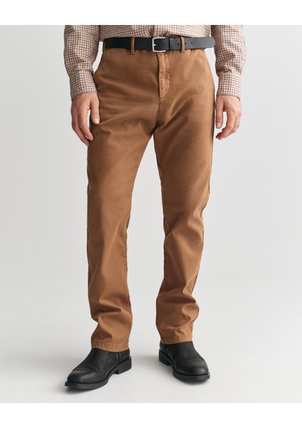 Erkek Kahverengi Slim Fit Pantolon 1505228.210