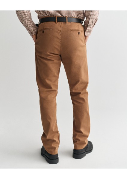 Erkek Kahverengi Slim Fit Pantolon 1505228.210