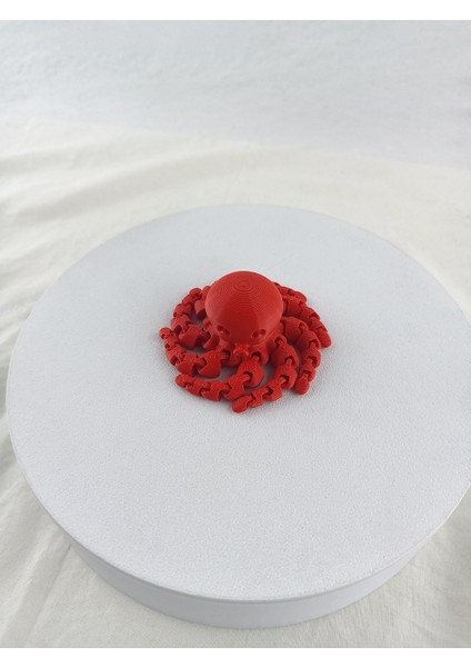 3D Baskı Haraketli Ahtabot Figürü