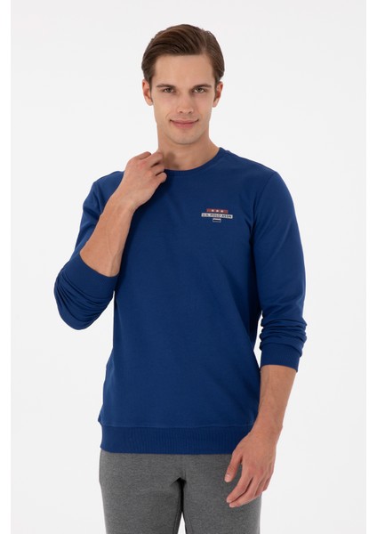 Erkek Indigo Sweatshirt 50293742-VR028