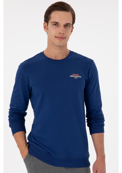 Erkek Indigo Sweatshirt 50293742-VR028