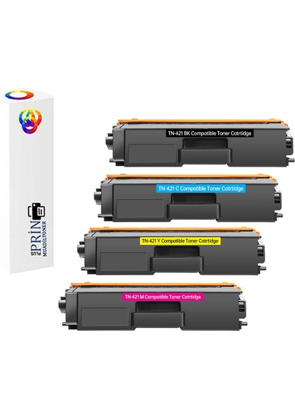 Brother TN421 Brother MFC-L8690CDW Seti Muadil Toner 3.500 Sayf