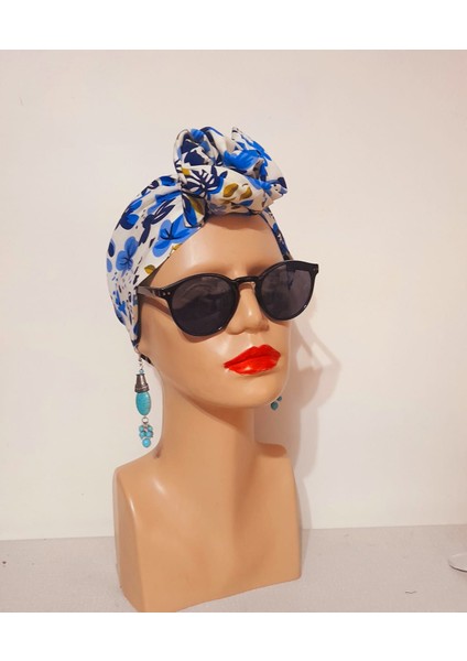Telli Bandana Kadın Saç Aksesuarı