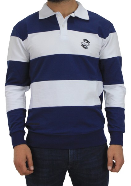 Polo Yaka Garneli Kompak Sweat