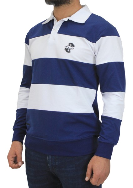 Polo Yaka Garneli Kompak Sweat modelleri