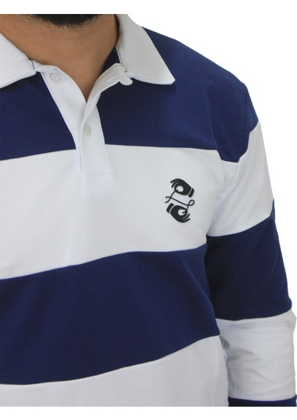 Polo Yaka Garneli Kompak Sweat fırsatları