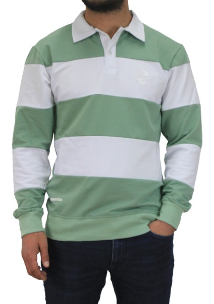 Polo Yaka Garneli Kompak Sweat
