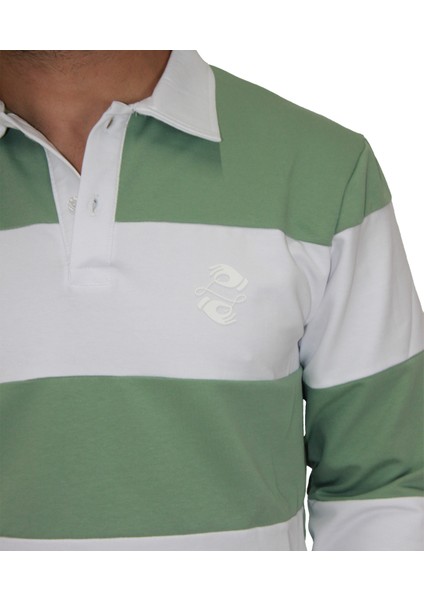 Polo Yaka Garneli Kompak Sweat fırsatları