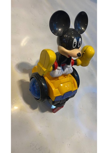 Sesli ve Işıklı Gezen Çılgın Fare Pilli Otomatik Dönen Eğlenceli Crazy Mouse