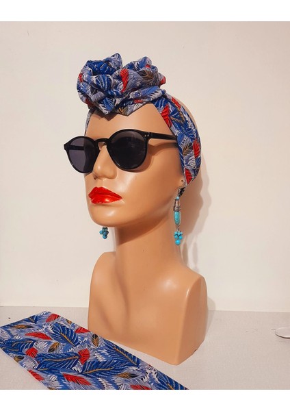 Telli Bandana Kadın Saç Aksesuarı