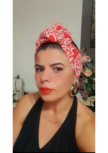 Telli Bandana Kadın Saç Aksesuarı