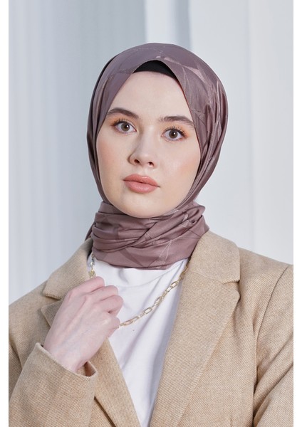 Scarf Jakar Eşarp - Floş Jakar Cupra Eşarp 4304