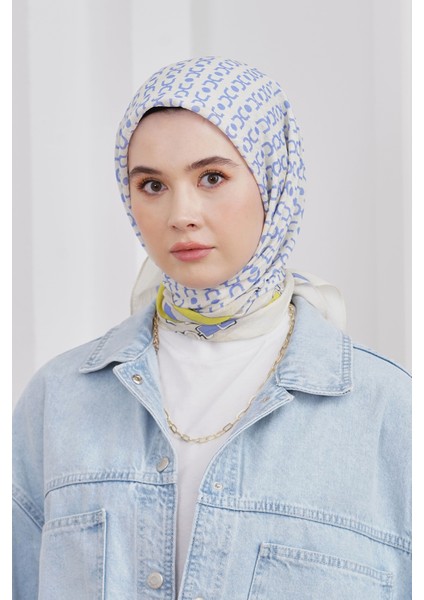 Scarf Diamond Eşarp - Diamond Royal Ipeksi Eşarp 4283