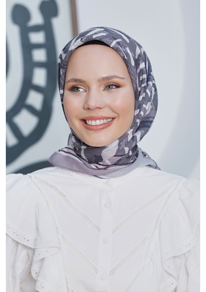 Scarf Diamond Eşarp - Diamond Arte Ipeksi Eşarp 4287