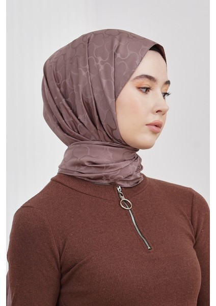 Scarf Jakar Eşarp - Floş Jakar Karmen Eşarp 4305