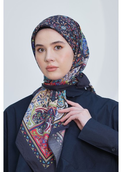 Scarf Diamond Eşarp - Diamond Harmony Black Ipeksi Eşarp 4316 fiyatları