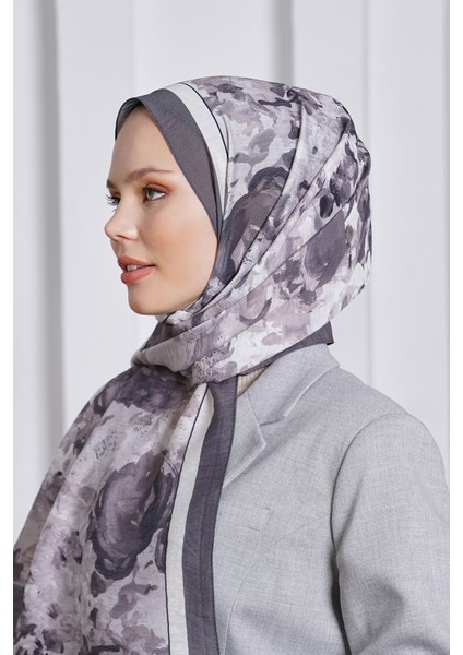 Scarf Diamond Şal - Diamond Henna Ipeksi Şal 4284
