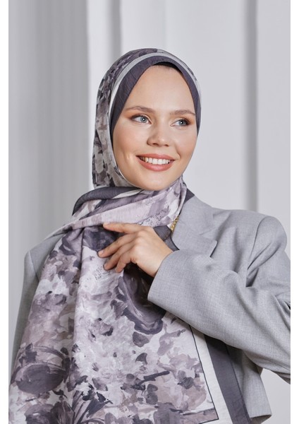 Scarf Diamond Şal - Diamond Henna Ipeksi Şal 4284