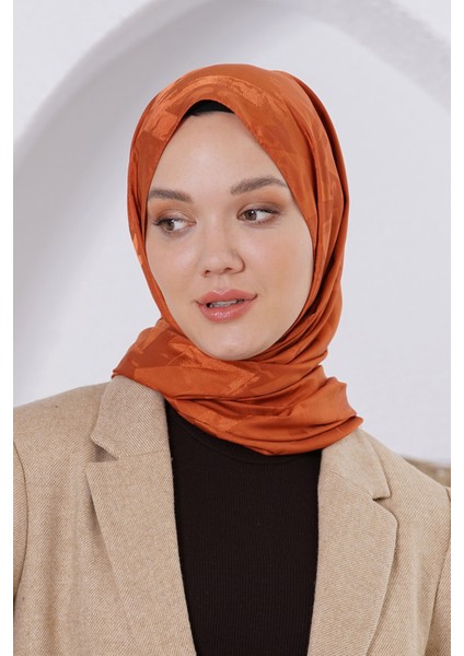 Scarf Jakar Şal - Delta Floş Jakar Şal 4299