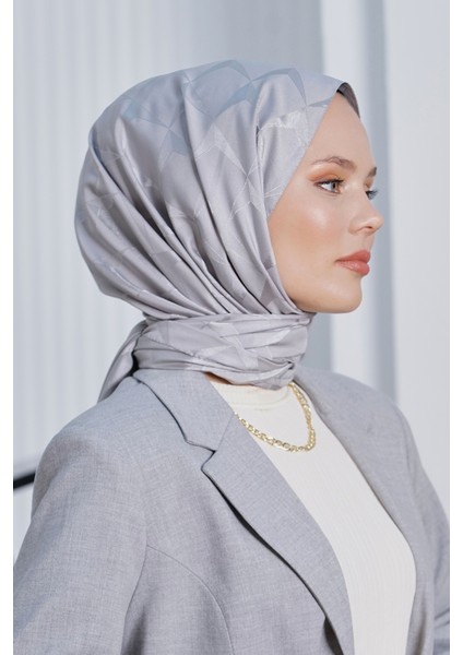 Scarf Jakar Eşarp - Floş Jakar Cupra Eşarp 4304