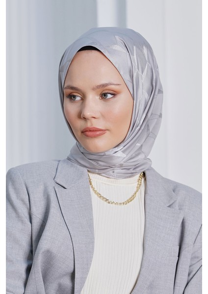 Scarf Jakar Eşarp - Floş Jakar Cupra Eşarp 4304