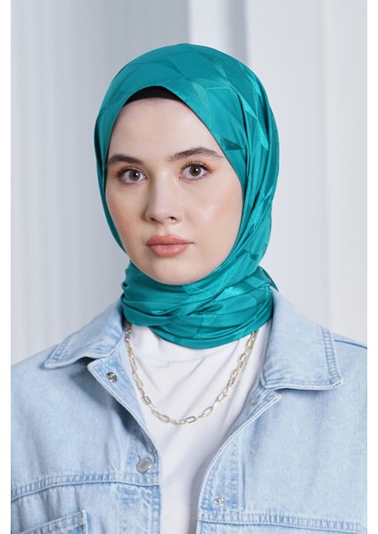 Scarf Jakar Eşarp - Floş Jakar Cupra Eşarp 4304