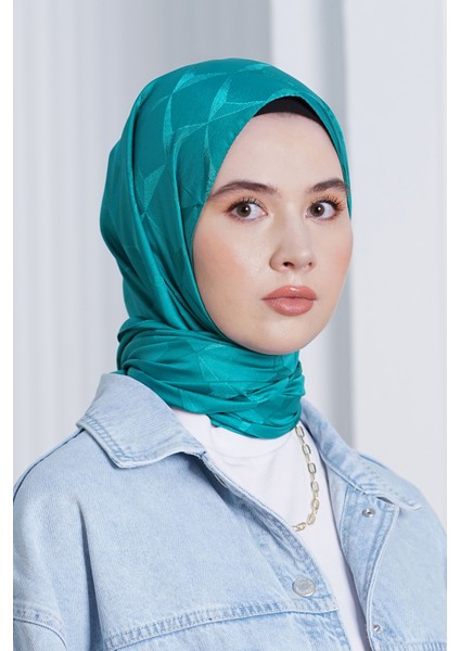 Scarf Jakar Eşarp - Floş Jakar Cupra Eşarp 4304