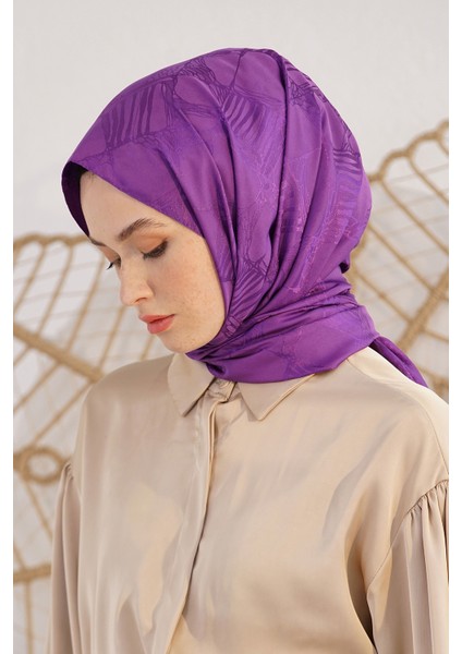 Scarf Jakar Eşarp - Retro Floş Jakar Eşarp 4262 fiyatları