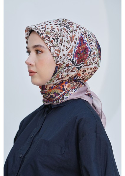Scarf Diamond Eşarp - Diamond Harmony Ipeksi Eşarp 4295