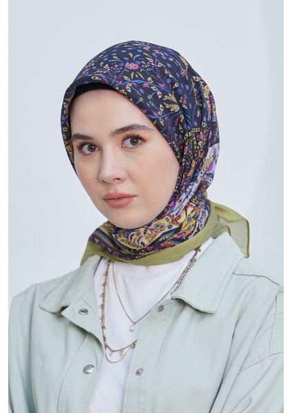 Scarf Diamond Eşarp - Diamond Harmony Black Ipeksi Eşarp 4316 fiyatları