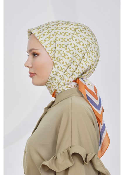 Scarf Diamond Eşarp - Diamond Royal Ipeksi Eşarp 4283