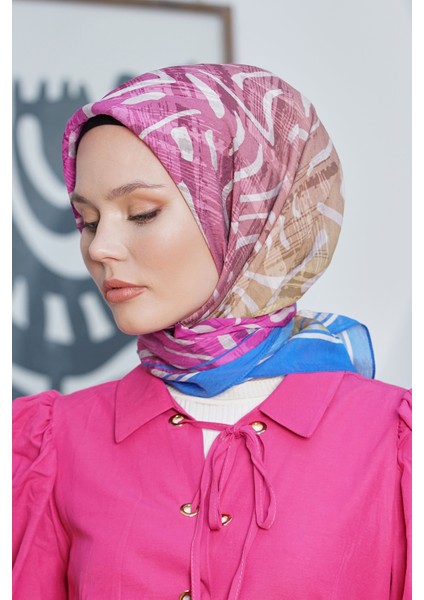 Scarf Diamond Eşarp - Diamond Arte Ipeksi Eşarp 4287