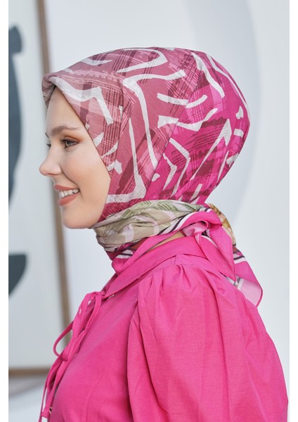 Scarf Diamond Eşarp - Diamond Arte Ipeksi Eşarp 4287