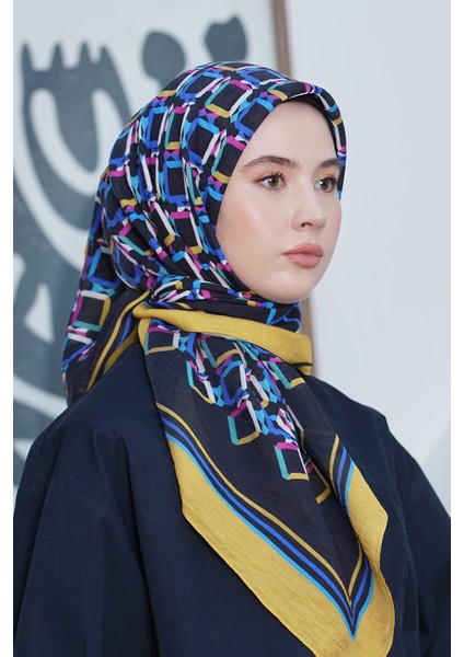 Scarf Diamond Eşarp - Diamond Plaid Ipeksi Eşarp 4296 modelleri