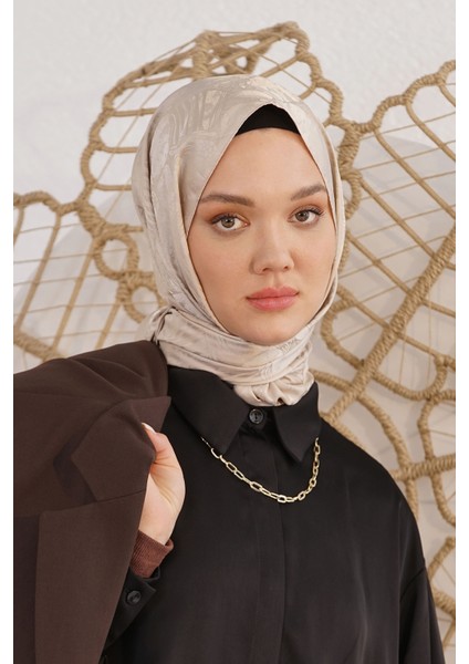 Scarf Jakar Eşarp - Retro Floş Jakar Eşarp 4262 fiyatları