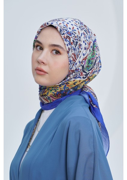 Scarf Diamond Eşarp - Diamond Harmony Ipeksi Eşarp 4295