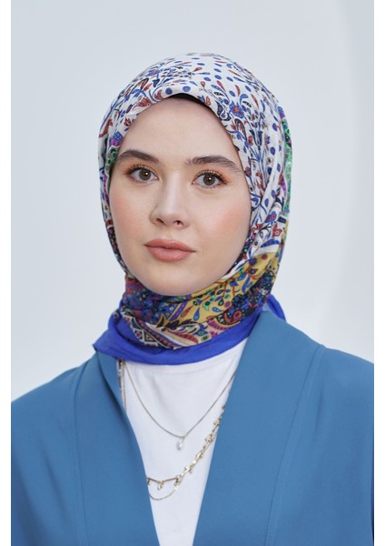 Scarf Diamond Eşarp - Diamond Harmony Ipeksi Eşarp 4295