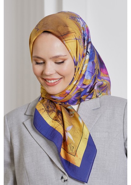 Scarf Diamond Eşarp - Diamond Flor Ipeksi Eşarp 4297 fırsatları