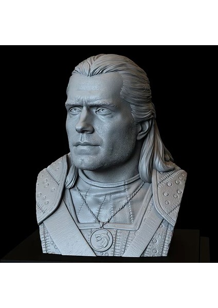 The Witcher Dizisi 'geralt' Figürü - 10 cm