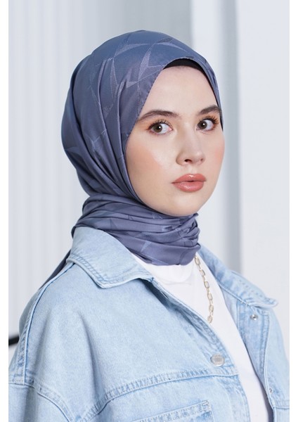 Scarf Jakar Eşarp - Floş Jakar Cupra Eşarp 4304