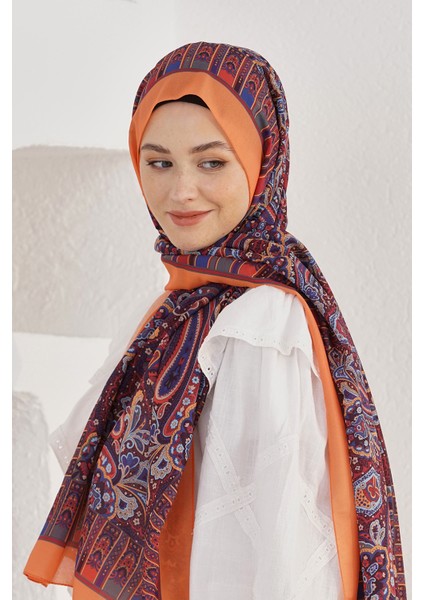 Scarf Linen Şal - Linen Harmony Pamuk Keten Şal 4298 fiyatları