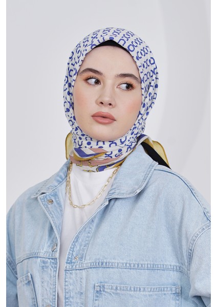 Scarf Diamond Eşarp - Diamond Royal Ipeksi Eşarp 4283