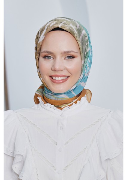 Scarf Diamond Eşarp - Diamond Arte Ipeksi Eşarp 4287