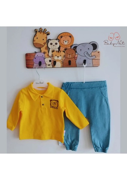 Hello Lacoste Ayı Baskılı Kotlu Erkek Takım fiyatları